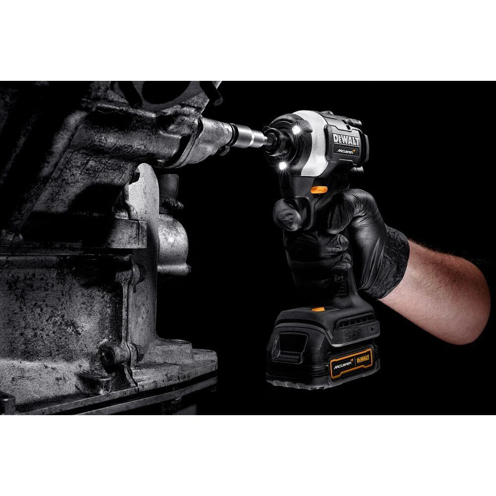 Dewalt smūginis suktuvas DCF85ME2GT McLaren edition 1/4" 18 V 2x1,7 Ah GFN POWERSTACK, TSTAK lagaminas