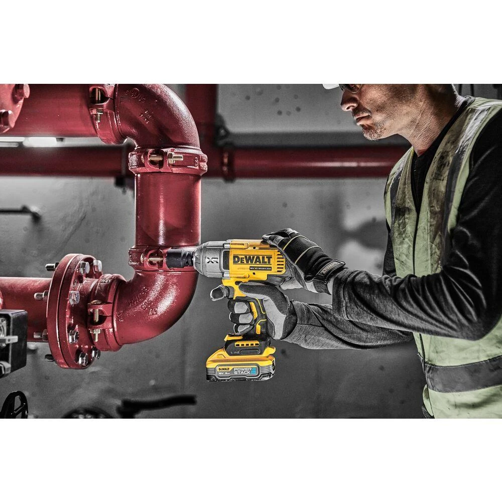 Smūginis veržliasūkis DeWalt DCF900H2T-QW; 18 V; 2x5,0 Ah akum.