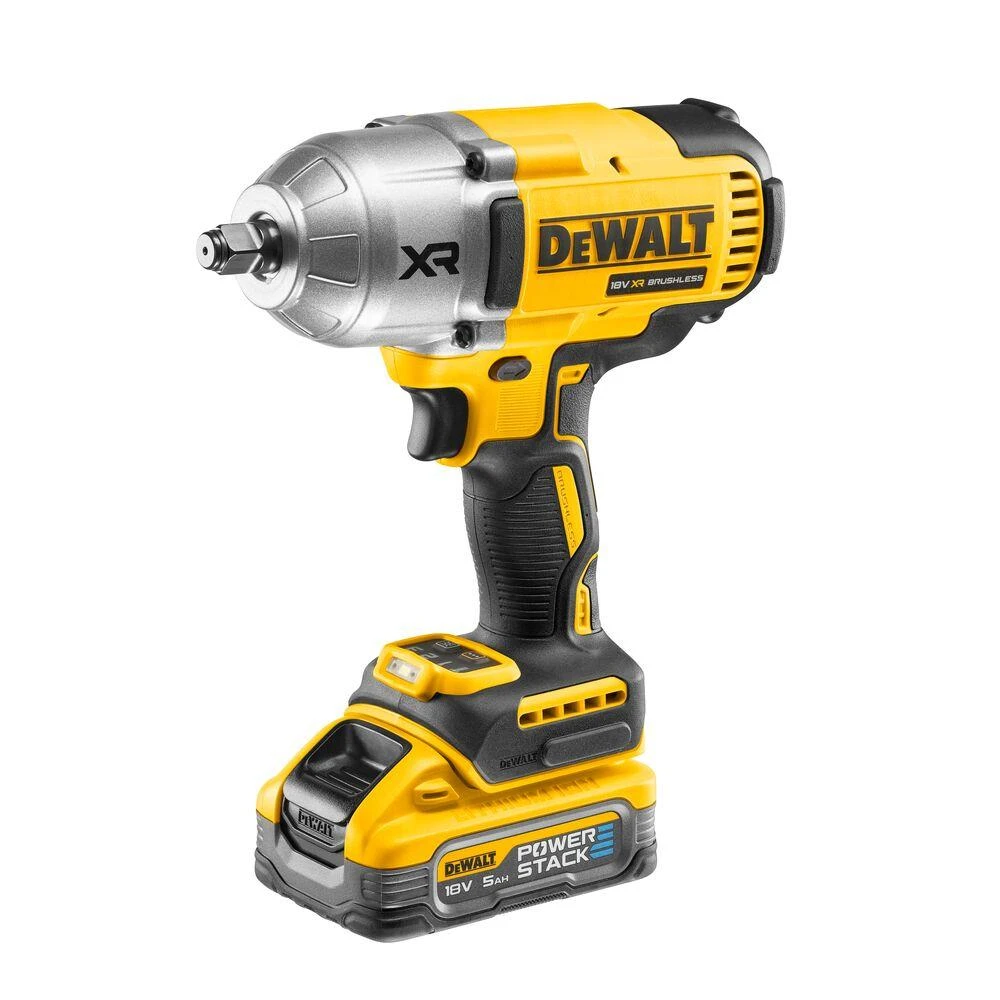 DeWalt akumuliatorinis veržliasūkis su 5Ah Pro akumuliatoriumi