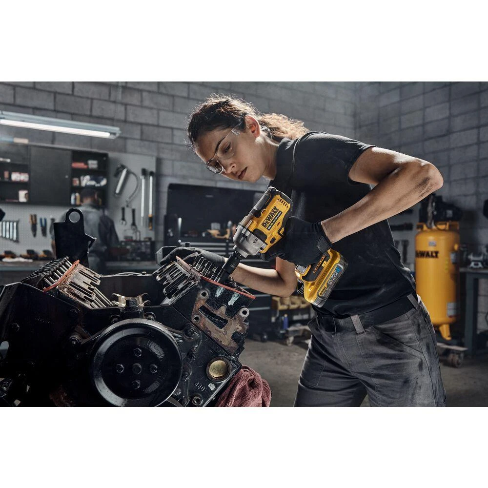 Smūginis veržliasūkis DeWalt DCF891H2T-QW; 18 V; 1/2''; 2x5,0 Ah akum.