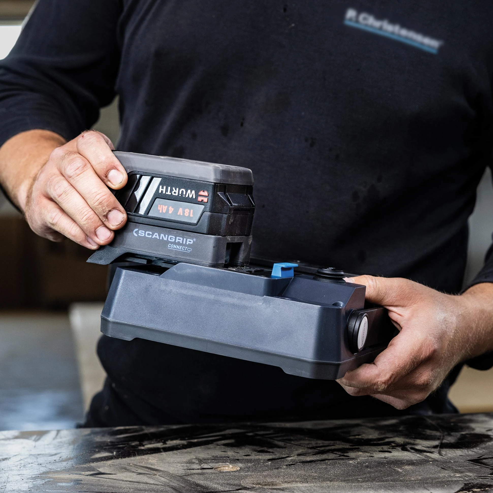 Darbo lempa Scangrip VEGA 2 CONNECT, 2000lm, IP54