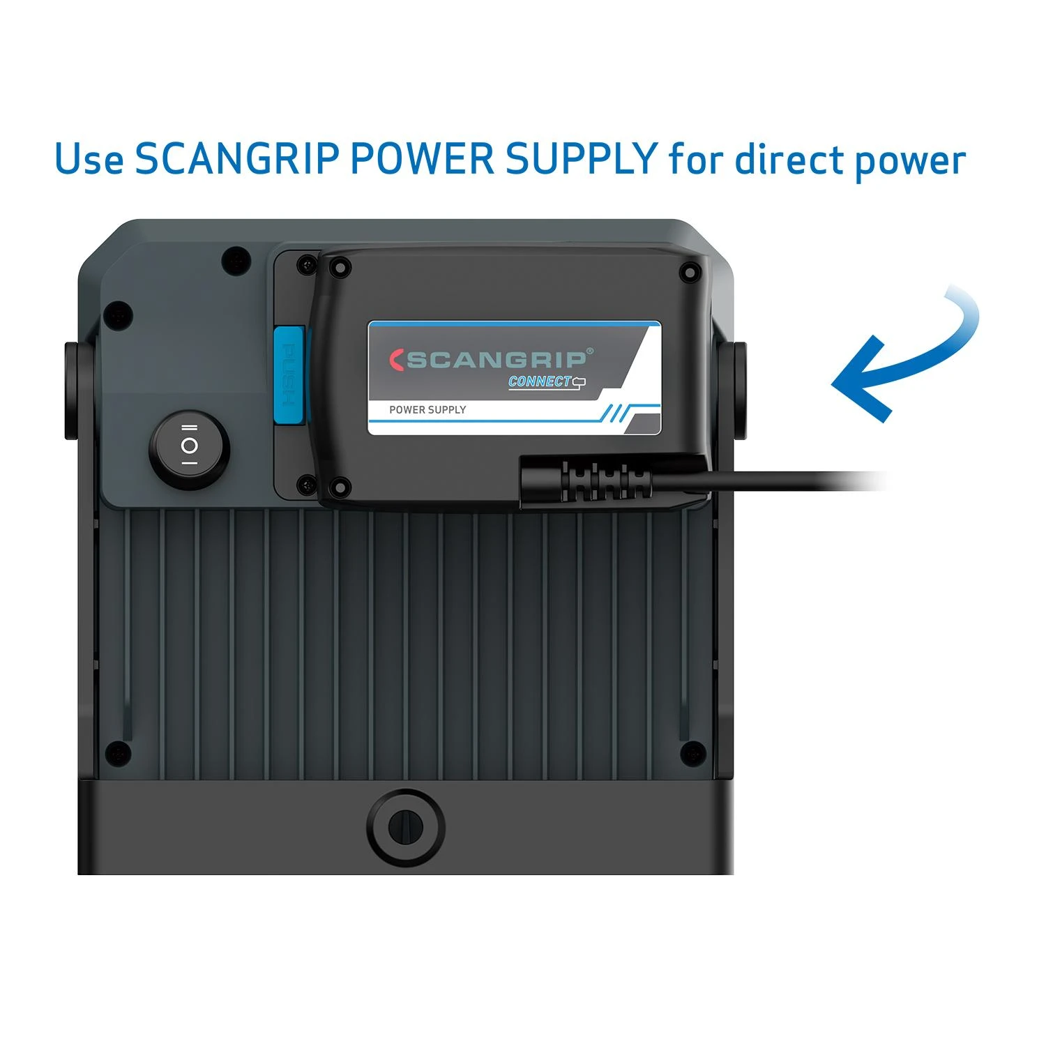 Darbo lempa Scangrip VEGA 2 CONNECT, 2000lm, IP54