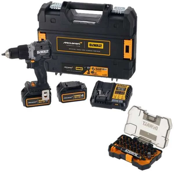 Dewalt 18V XR hammer drill-driver 2x4Ah McLaren