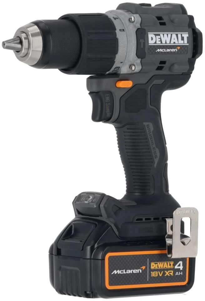 Dewalt McLaren akumuliatorinis gręžtuvas su 4Ah baterija