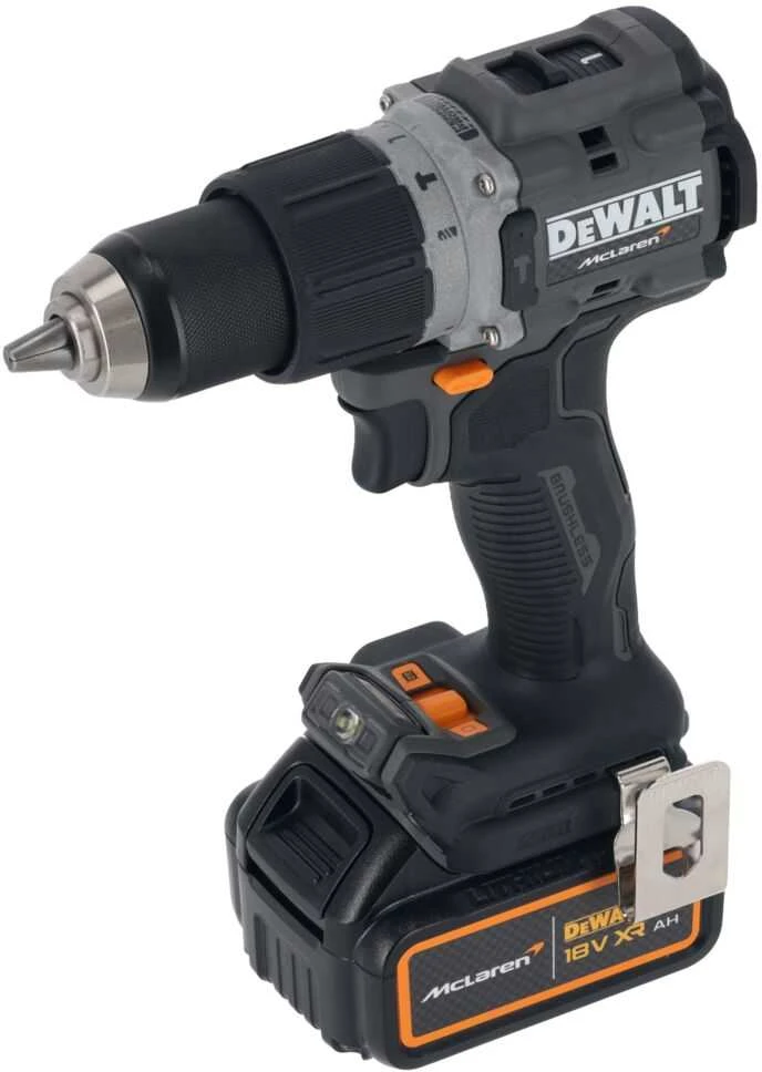 Dewalt McLaren akumuliatorinis gręžtuvas su griebtuvu
