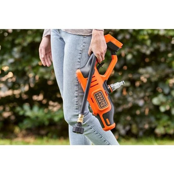 Black & Decker Juodas & Decker Aukšto slėgio plovykla akumuliatorinė 18V Juodas & Decker [BCPC18D1-QW] 2Ah, Li-Ion
