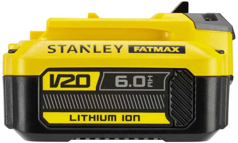 Stanley V20 18V akumuliatorius 6.0Ah šonu