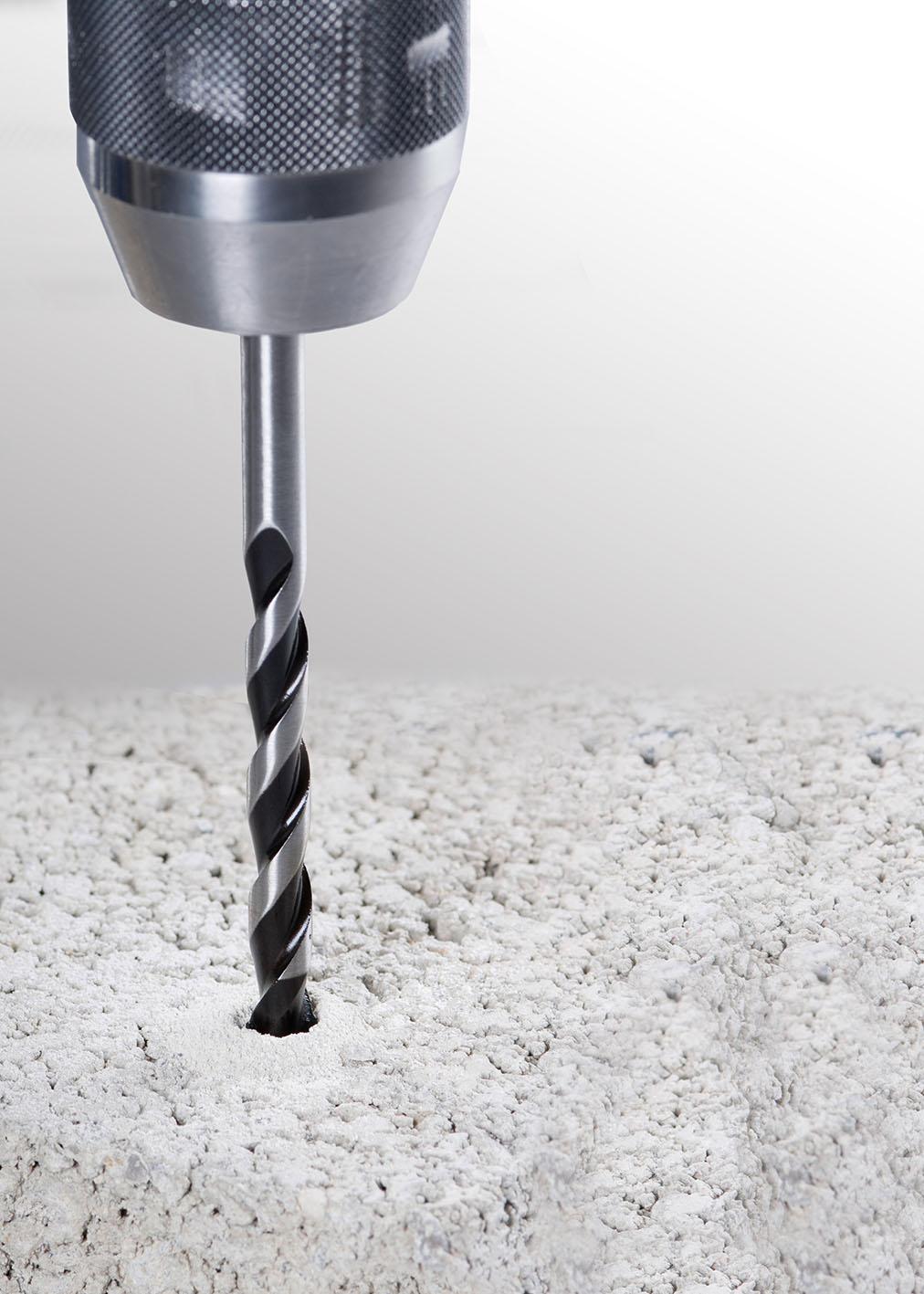 Alpen profesionalus Widia grąžtas su cilindrine rankena Profi Beton, 2 kraštų, 4-75/39mm [0018800400100]