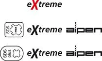 Alpen siauras kaltas SDS+ grioviklis [0098700252100]