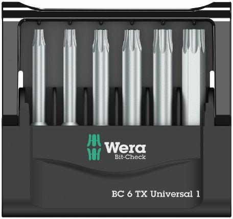 WERA Bit-Check 6 TX universalus 1