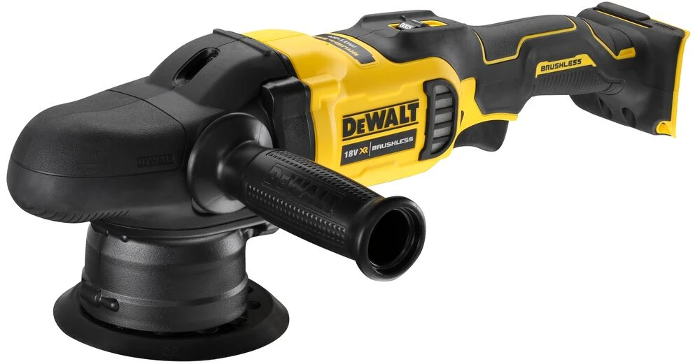 DeWalt Akumuliatorinis poliruoklis DCM848N 18 V, 125mm, be akumuliatoriaus ir kroviklio