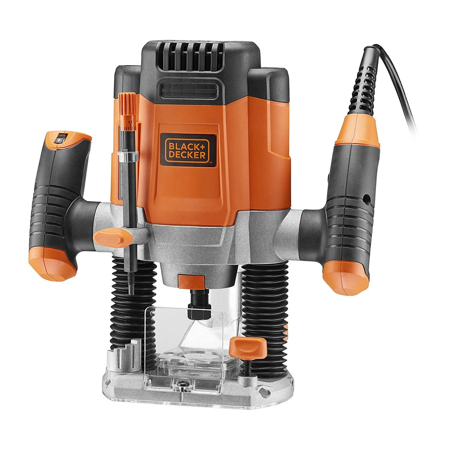Maršrutizatorius Black & Decker Juodas & Decker Frezeris KW1200E, Juodas & Decker