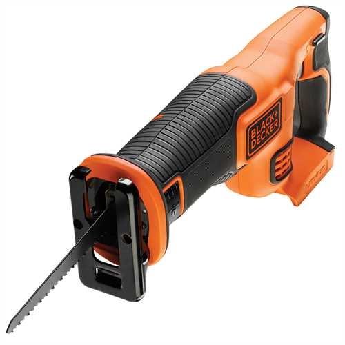 Black & Decker Juodas & Decker Akumuliatorinis tiesinis pjūklas Juodas & Decker; 18 V; 1x1,5 Ah akum.
