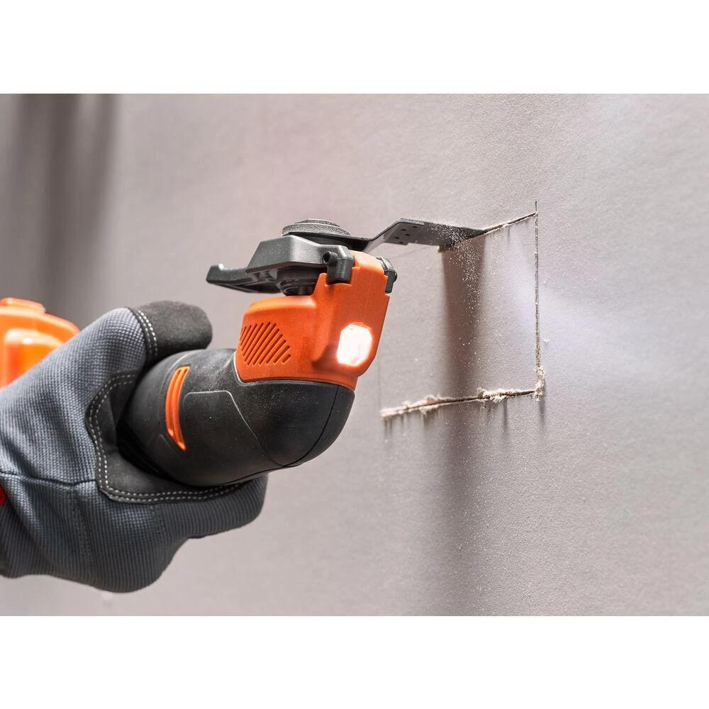 Black & Decker Juodas & Decker Daugiafunkcinis įrankis Juodas & Decker BDCOS18N-XJ; 18 V (be akumuliatoriaus ir pakrovėjo)