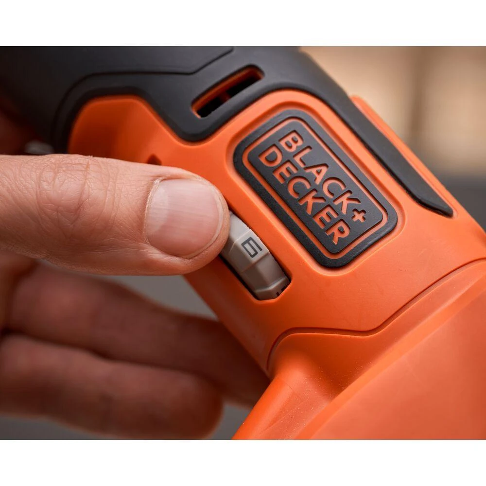Black & Decker Juodas & Decker Daugiafunkcinis įrankis Juodas & Decker BDCOS18N-XJ; 18 V (be akumuliatoriaus ir pakrovėjo)