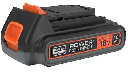Black & Decker Rinkinys COMBO: wiertarko-wkrętarka smūginis 18 V + kampinis šlifuoklis 115 mm 18 V , 2 Ah i 4 Ah, Juodas & Decker [BCK24D1M1SB-QW] + bidon Dovana