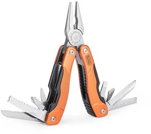 Black & Decker „Juodas & Decker“ 12 viename daugiafunkcinio įrankio replės, Juodas+DECKER [BDHT0-28110]