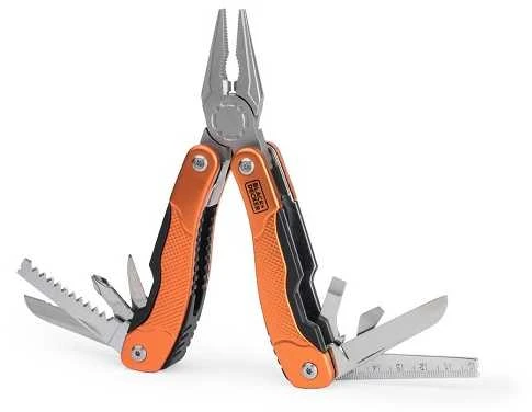 Black & Decker „Juodas & Decker“ 12 viename daugiafunkcinio įrankio replės, Juodas+DECKER [BDHT0-28110]