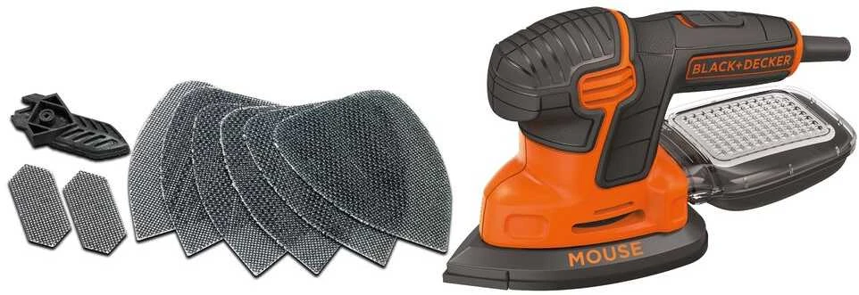 Black & Decker ekscentrinis daugiafunkcis šlifuoklis 120W KA2500K