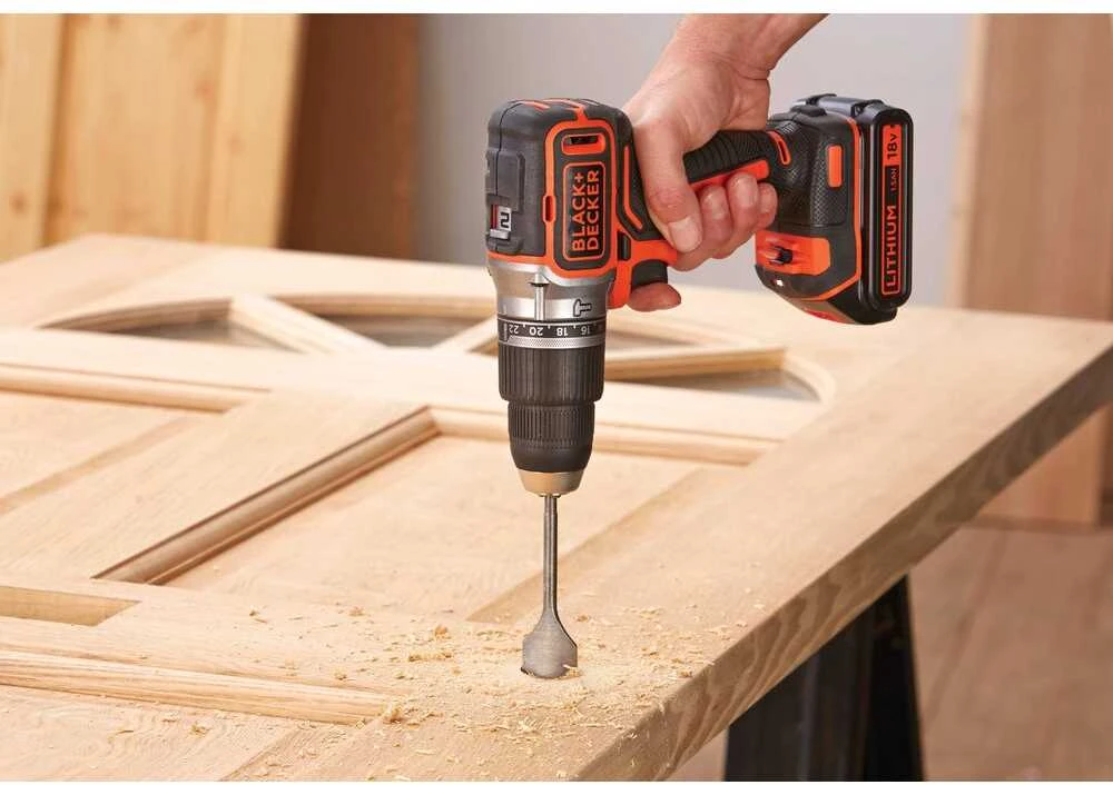 Smūginis  Black & Decker Blac Akkuschlagbohrschr. BL188KB 18V