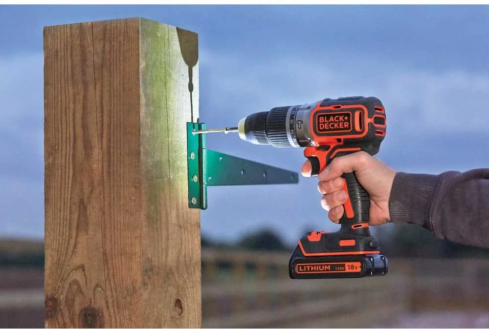 Smūginis  Black & Decker Blac Akkuschlagbohrschr. BL188KB 18V