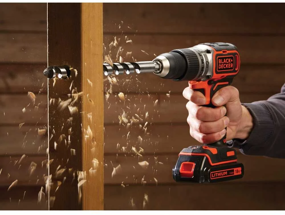 Smūginis  Black & Decker Blac Akkuschlagbohrschr. BL188KB 18V