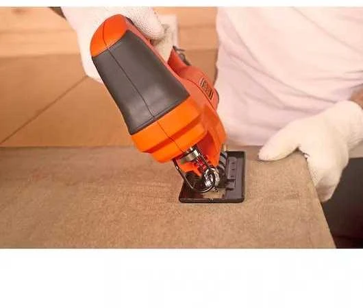 Black & Decker Juodas & Decker Juodas & DECKER Siaurapjūklis | BES603-QS | 400 W