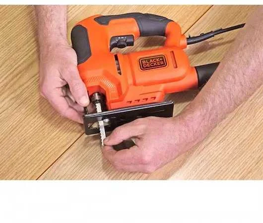 Black & Decker Juodas & Decker Juodas & DECKER Siaurapjūklis | BES603-QS | 400 W