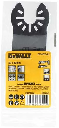 DeWalt DT20733 kelių įrankių peiliai