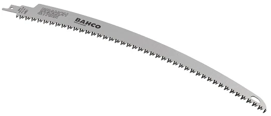 Bahco tiesinio pjūklo geležtė 350 mm 6TPI japoniški dantys, skirta 50-150 mm šakoms