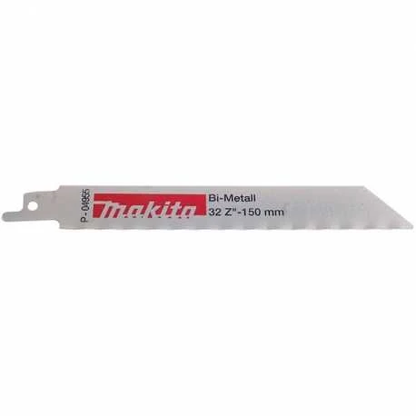 Makita Tiesinio pjūklo pjūkleliai 150X0.9MM (32TPI), 5vnt., metalui P-04955