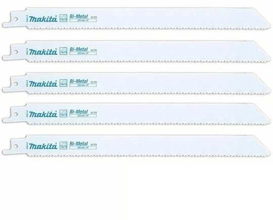 Makita Tiesinio pjūklo pjūkleliai BIM 228x0,9mm (10tpi), 5Vnt., paletėms B-31859