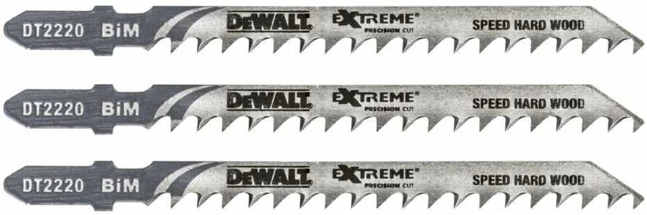 Dewalt Brzeszczot XPC dėlionės ašmenys, 100 mm, 4,2 mm, 3 vnt.