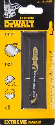 dėlionės peiliukai 76mm nerūdijančio plieno pjovimui 1 vnt. DeWalt [DT2101-QZ]