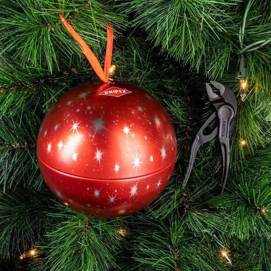Cobra XS 100 mm replės KNIPEX kalėdinėje pakuotėje [87 00 100 XMAS] dovanai
