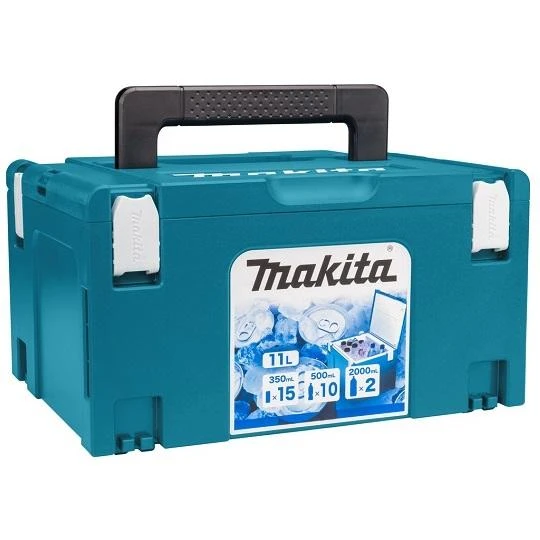 Makita MAKPAC Šaltdėžė nr.3 11l 198254-2 350ml- 15vnt. ir 500ml PET - 10vnt.