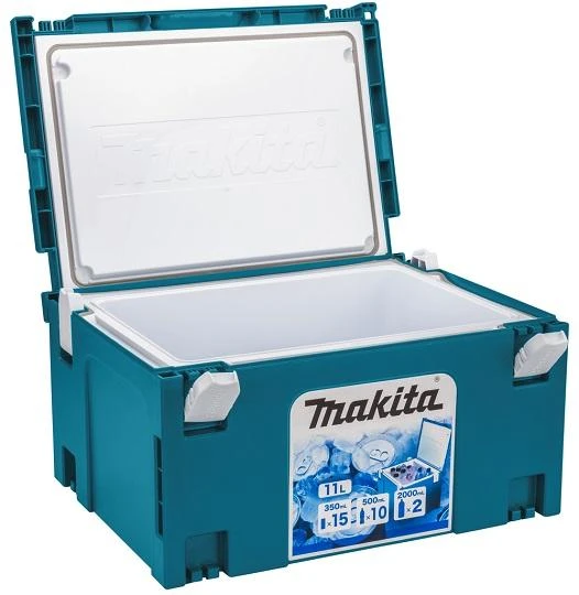 Makita MAKPAC Šaltdėžė nr.3 11l 198254-2 350ml- 15vnt. ir 500ml PET - 10vnt.