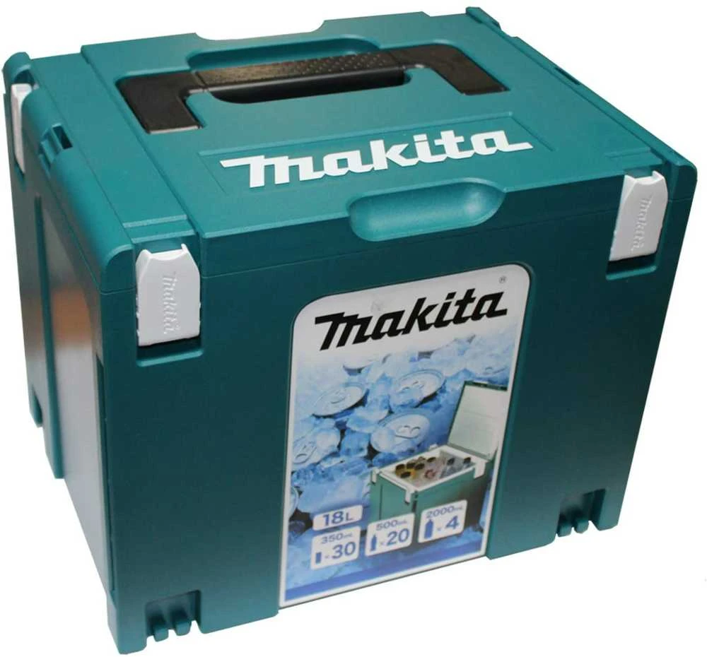 Makita MAKPAC Šaltdėžė nr.4 18l 198253-4 350ml - 30vnt. ir 500ml. PET - 20vnt.