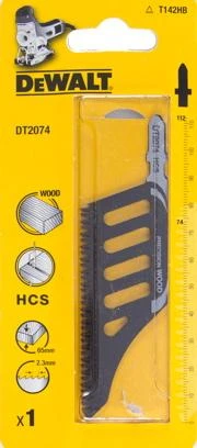 DEWALT JIGSAW BLADE 112x2,3mm MEDIENA / 1 vnt