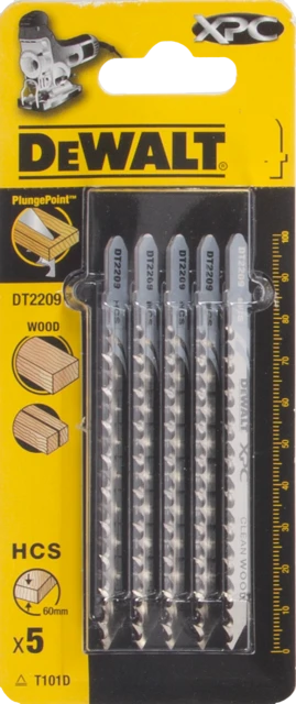 Stanley Pjūkleliai siaurapjūkliui DeWalt; 5 vnt.