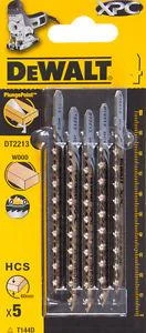 DEWALT JIGSAW BLAD 100x4,2mm XPC MEDIENA / 5 vnt.
