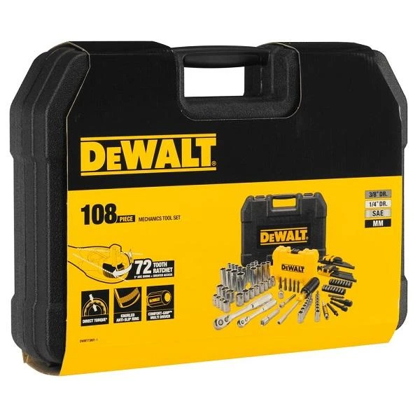 Įrankių komplektas DeWalt DWMT73801; 108 vnt.
