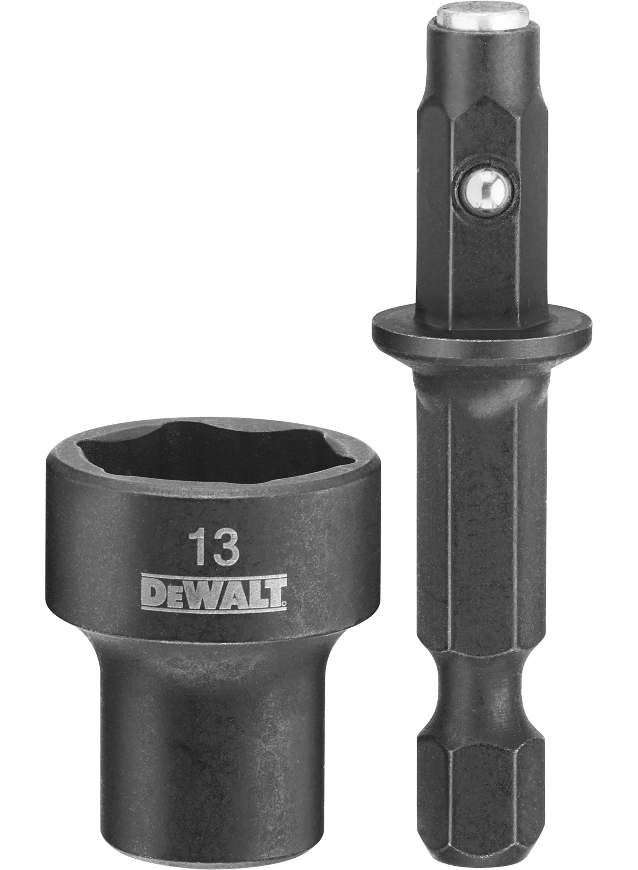 DEWALT SMŪGINIS ANTGALIS SU 13mm GALVUTE, SAVAIME IŠSIVALANTIS