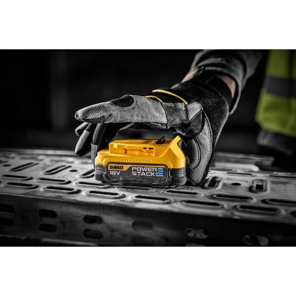 DeWalt 2 baterijų komplektas PowerStack 18V Li-Ion 1,7Ah DeWALT [DCBP034E2-XJ]