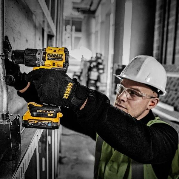 DeWalt 2 baterijų komplektas PowerStack 18V Li-Ion 1,7Ah DeWALT [DCBP034E2-XJ]