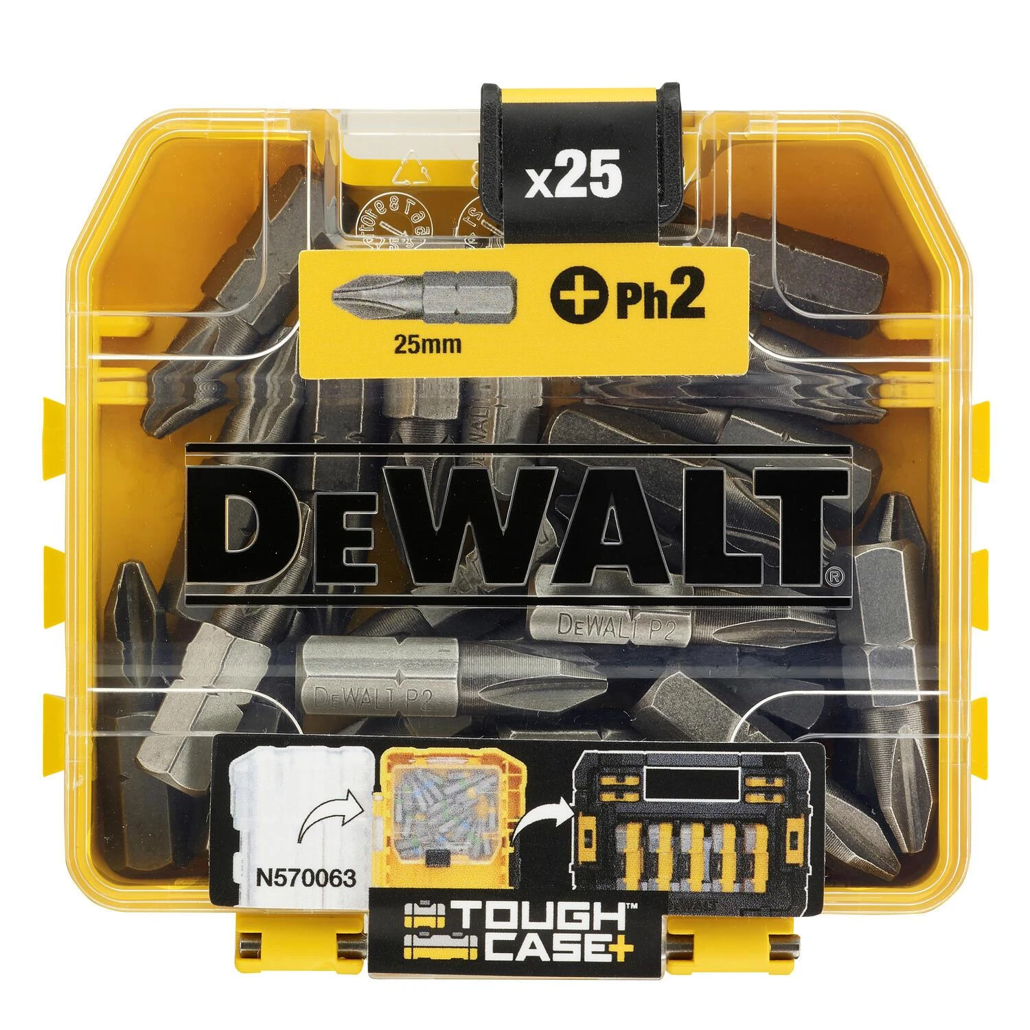 DEWALT TIP PZ2x25/25 vnt.
