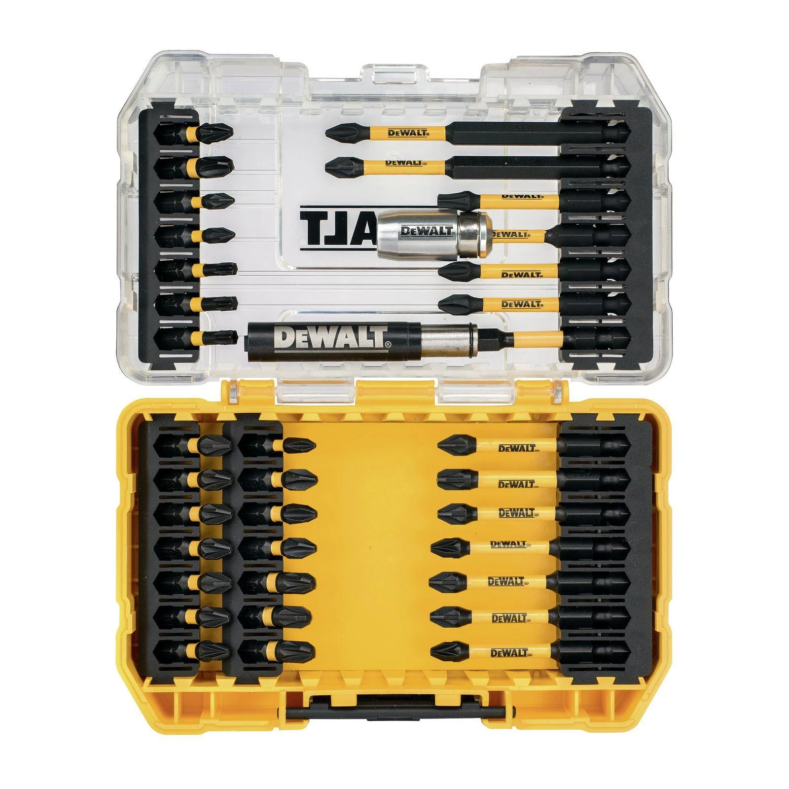 DeWALT FLEXTORQ 37 vnt. sukimo antgalių rinkinys DT70731T