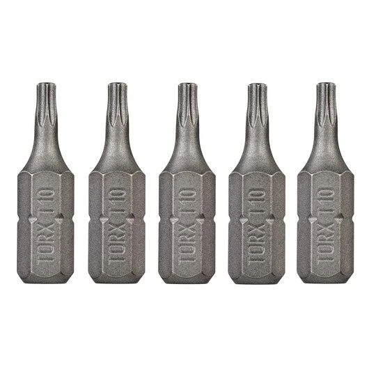 Dewalt antgaliai atsuktuvai torx torx antgaliams 25 mm t10
