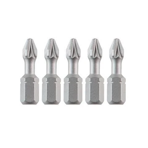 5 vnt. bitai 1/4' Pozidriv, dydis PZ3/25mm, TORSION DeWalt [DT7213-QZ]