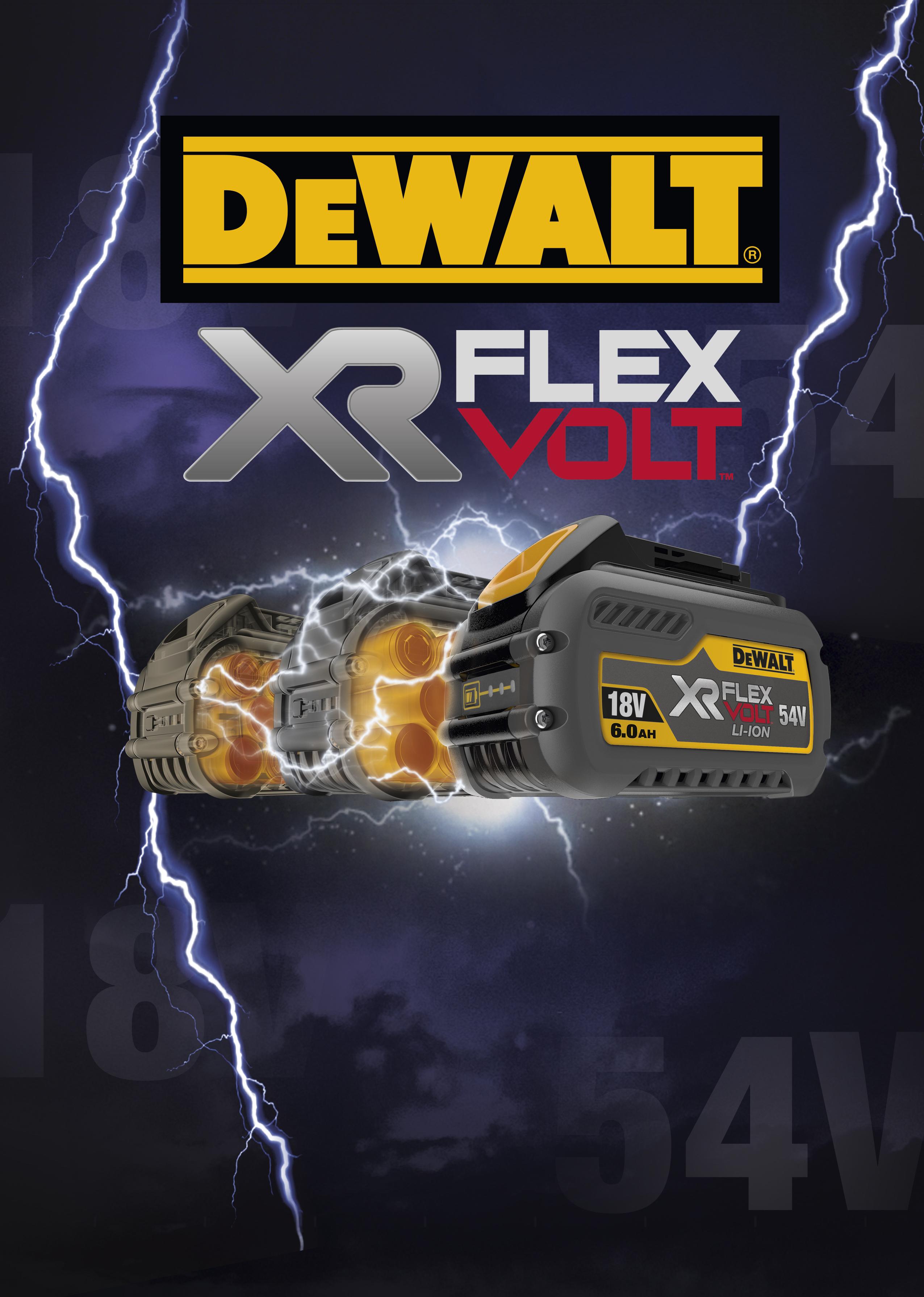Akumuliatorius 18/54V Li-Ion 6,0/2,0Ah DeWalt [DCB546-XJ]